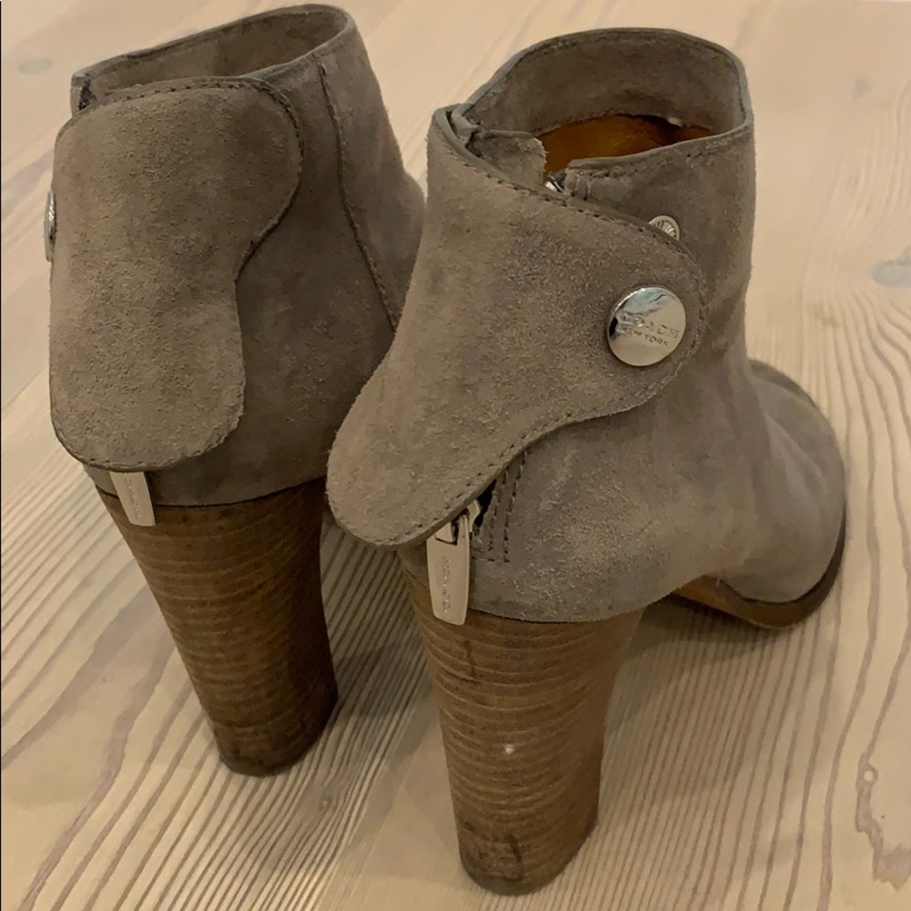Suede booties - Picture 4 of 5